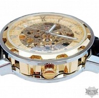 Женские часы скелетон Winner Simple II (1106)