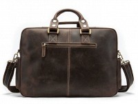 Мужская кожаная коричневая сумка Vintage 14881