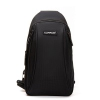 Мужская тканевая сумка-слинг Lanpad 35005 black