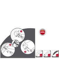 Зонт механический женский Knirps US.050 Renew Blue Kn95 0050 8477