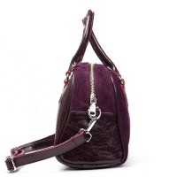 Женская замшевая сумка ALEX RAI 3036 bordo