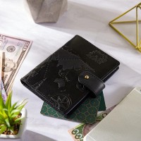 Кожаный картхолдер Hi Art «7 wonders of the world» CH-06 Shabby Night