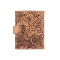 Кожаный картхолдер Hi Art «Mehendi Art» CH-06 Shabby Honey
