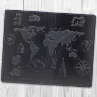 Кожаное портмоне Hi Art 7 wonders of the world PB-01-S19-4013-T002