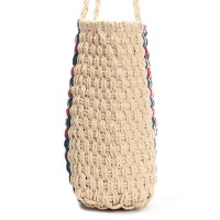 Пляжная плетеная сумка PODIUM 6170 beige