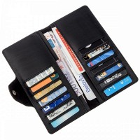 Мужской кожаный кошелёк SHVIGEL 16165