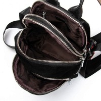 Женский замшевый рюкзак ALEX RAI 2058 black