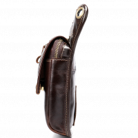Кожаная сумка на пояс Vintage 20014