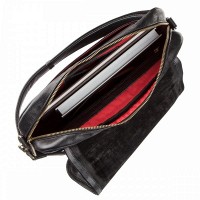 Мужская кожаная сумка через плечо для ноутбука SHVIGEL 19116