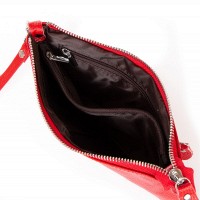 Молодежный клатч из кожи ALEX RAI 8801-3 red