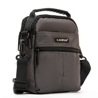 Небольшая сумка через плечо и пояс Lanpad 3790 grey