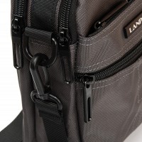 Небольшая сумка через плечо и пояс Lanpad 3790 grey