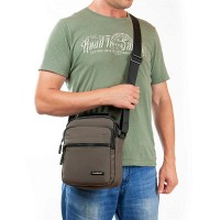 Сумка через плечо Lanpad 82091 brown бол