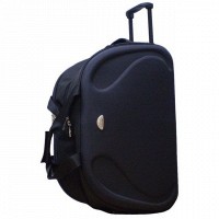 Сумка дорожная на колесах 65L Wallaby 10430 черная