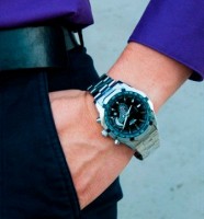 Мужские часы с календарем WINNER TITANIUM 1038