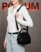 Женская тканевая сумка Jielshi 1673 black