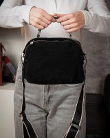 Женская замшевая сумка ALEX RAI 99125 black