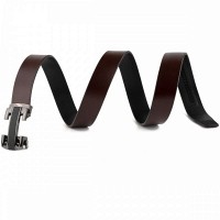 Мужской кожаный ремень автомат Vintage 20261