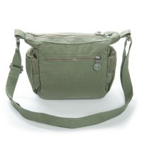 Женская тканевая сумка Jielshi 5663 d.green