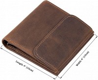 Мужской кожаный кошелек Vintage 14478