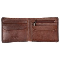 Мужской  кожаный кошелек Visconti AT63 Roland c RFID (Burnish Tan)