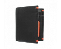 Мужской бумажник Visconti AP-60 - THUN (BLACK/ORANGE)