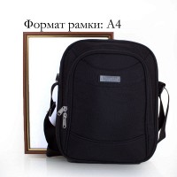 Мужская спортивная сумка через плечо ONEPOLAR W5205-black