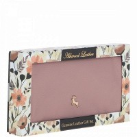 Женский кожаный кошелек Ashwood J56 WOOD ROSE с RFID защитой