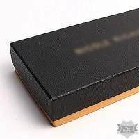 Женский черный кожаный кошелек 1301