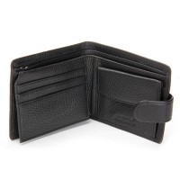 Мужской кожаный кошелек BE BRETTON Y210 black croco