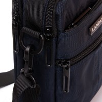 Мужская небольшая сумка через плечо и пояс Lanpad 3790 blue