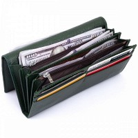 Женский кожаный кошелек ST Leather 19240 Зеленый