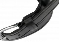 Кожаный мужской ремень Skipper 1262-38 черный 3,8 см