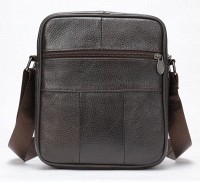 Мужская кожаная сумка через плечо Vintage 20346 