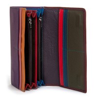 Женский кожаный кошелек Rainbow DR. BOND WRS-501-2 wine red