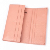 Женский кожаный кошелек Classik  DR. BOND W501-2 pink purple