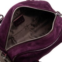 Женская замшевая сумка ALEX RAI 3036 bordo