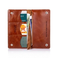 Кожаное портмоне Hi Art Mehendi Classic WP-05-C18-1244-T006