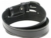 	Мужской кожаный ремень под джинсы Skipper 1299-38