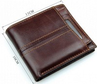 Мужской кожаный кошелек Vintage 14503