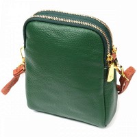 Молодежная женская кожаная сумка через плечо Vintage 22268 