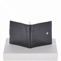 Мужской кожаный кошелек Ashwood 1258 VT Black