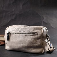 Молодежная женская кожаная сумка через плечо Vintage 22438 