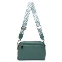 Женская кожаная сумка ALEX RAI 8960 l.green