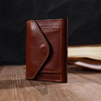 Кожаный женский кошелек ручной работы GRANDE PELLE 16786