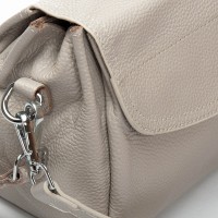 Женская кожаная сумка ALEX RAI 99129 beige