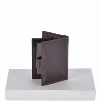 Мужской кожаный кошелек Ashwood 1246 VT Brn