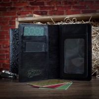 Обложка-органайзер для документов из кожи HiArt Let's Go Travel PC-03-C19-4006-T007