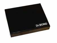 Мужской бумажник из кожи Dr.Bond M4 black