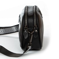 Молодежный клатч из кожи ALEX RAI EA-881 black